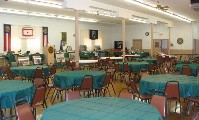 Inside the American Legion Hall
